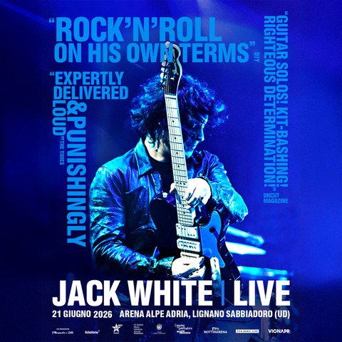 NOTTINARENA JACK WHITE LIGNANO SABBIADORO 2026